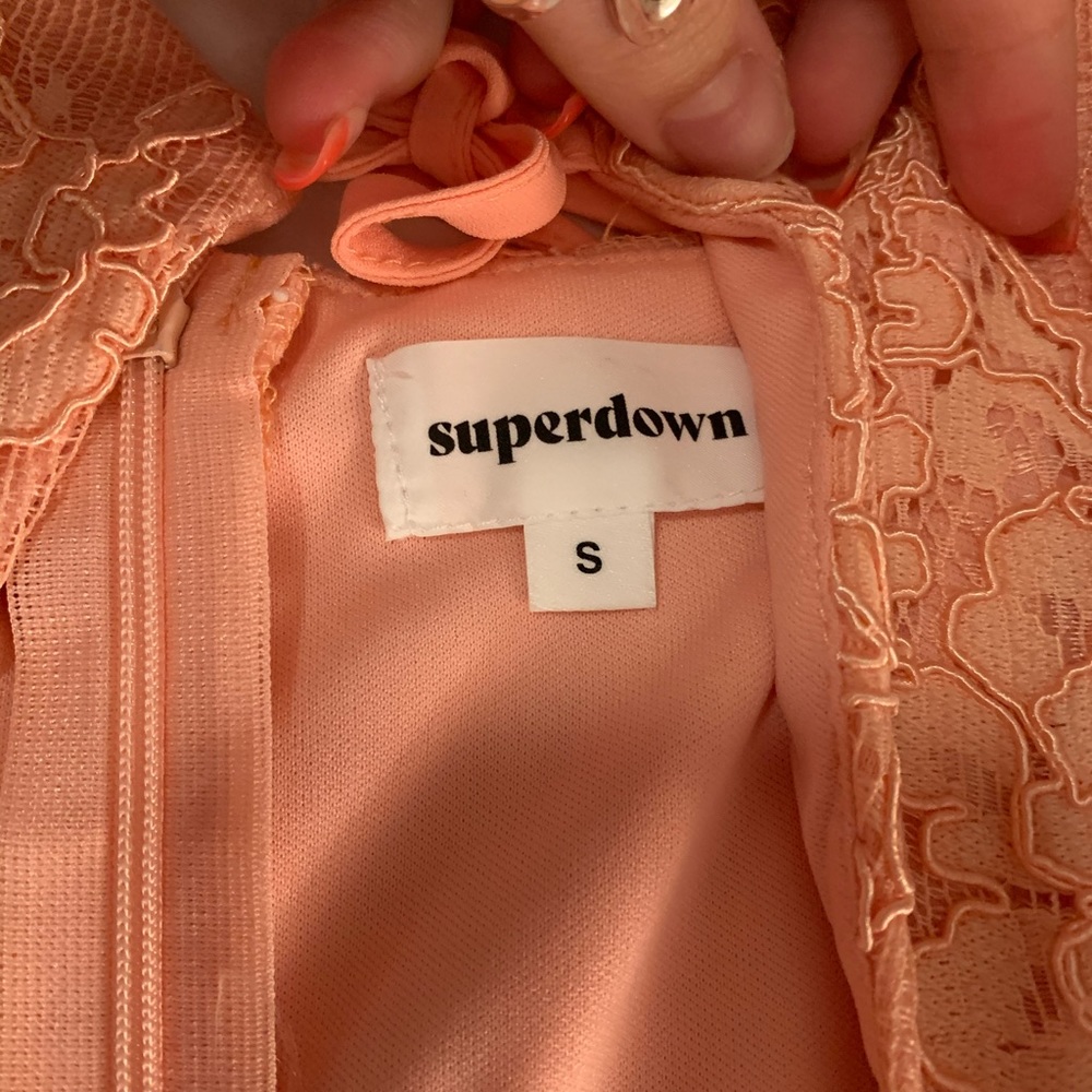 Revolve superdown romper